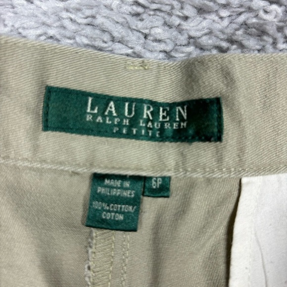 Lauren Ralph Lauren Shorts Womens 6P Flat Front Classic Business Casual Office - Picture 2 of 3